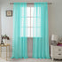 Adore the Decor™ Sheer Rod Pocket 54 x 84in. Single Curtain Panel